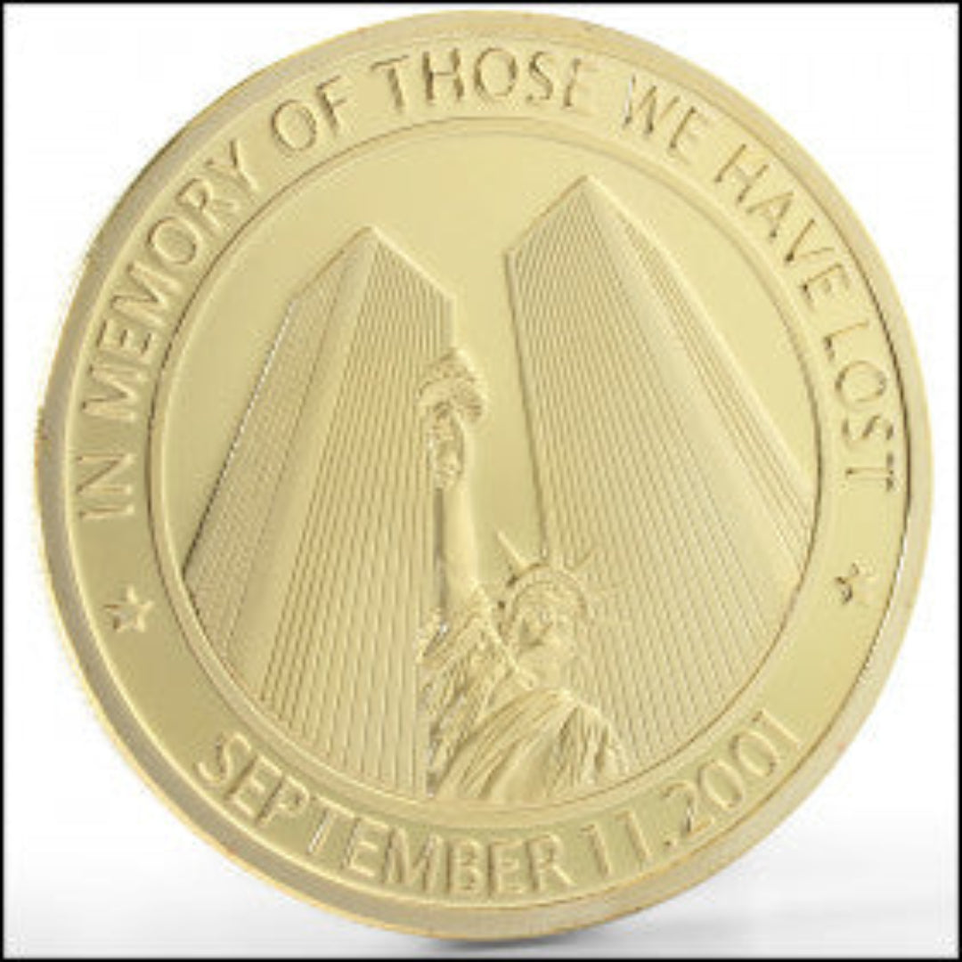 911 NY Twin Towers Coin - Collectors Clad