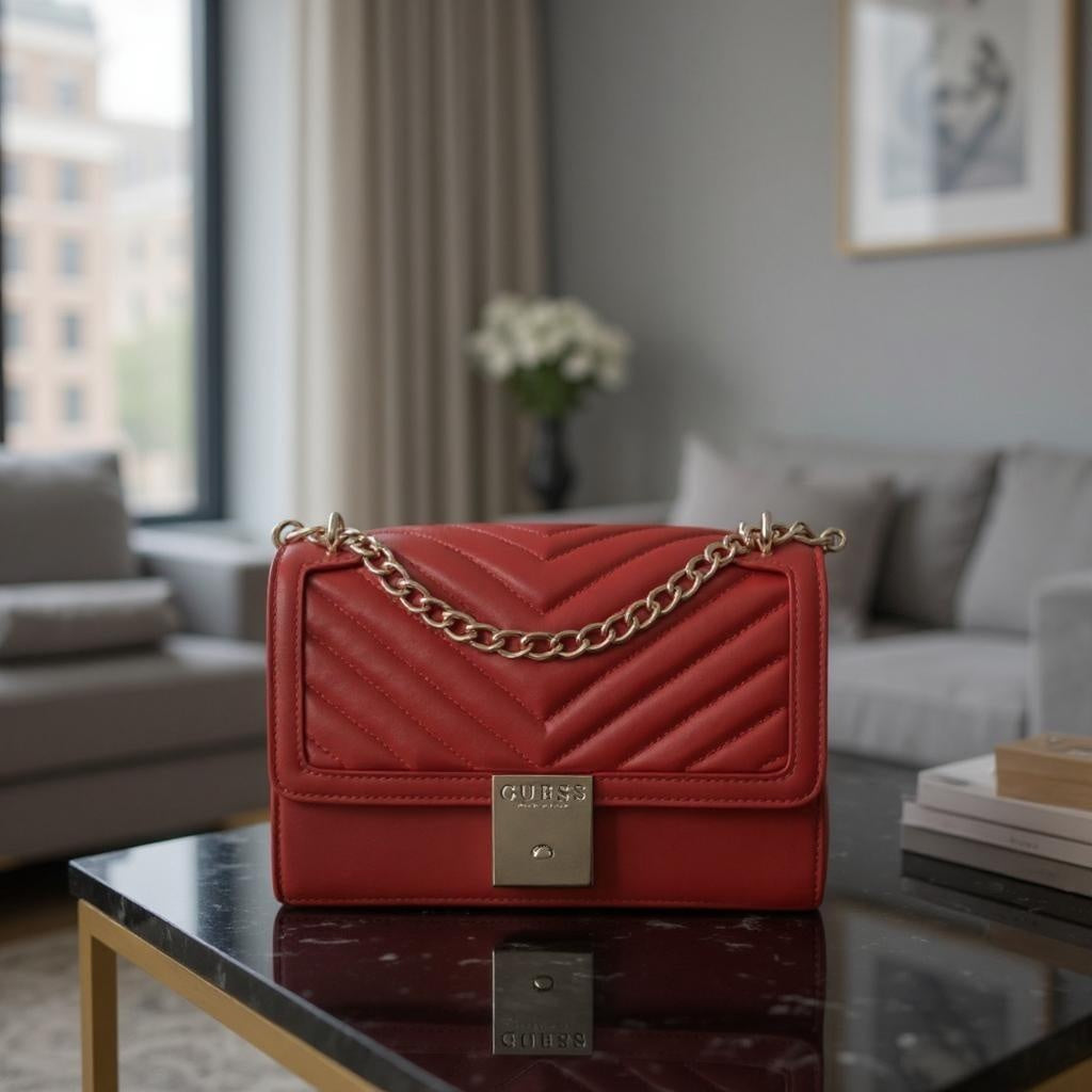 Guess Sophie Red Bag