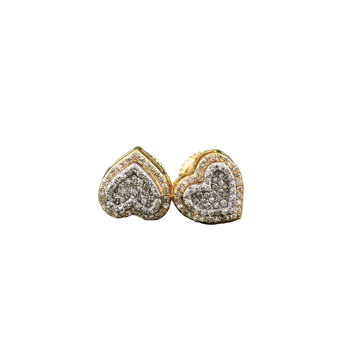 Diamond Fancy Heart Earring