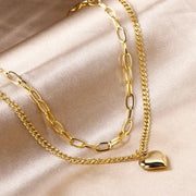 Pure of Heart Necklace 17"