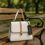 La Terre White HandBag