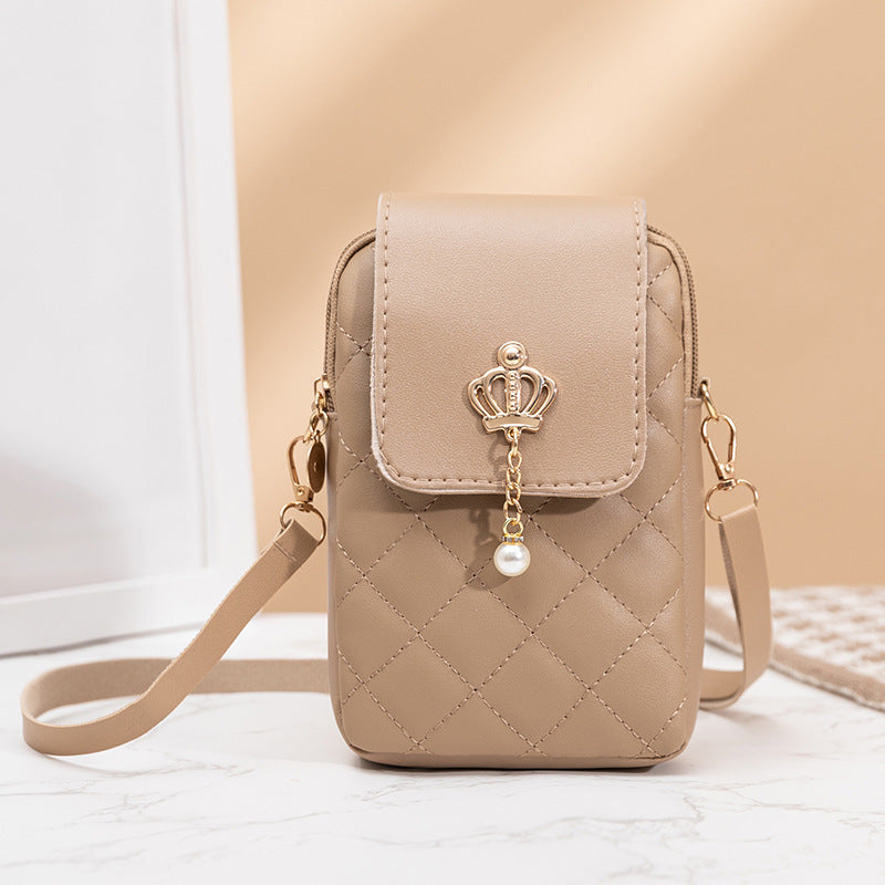 All-match Messenger Bag Pearl Vertical