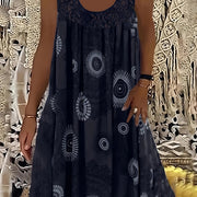 Natalie | Women's Sleeveless A-Line Dress