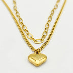 Pure of Heart Necklace 17"