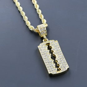 Yellow Gold Designer Necklace for Men's - Roxy's Store