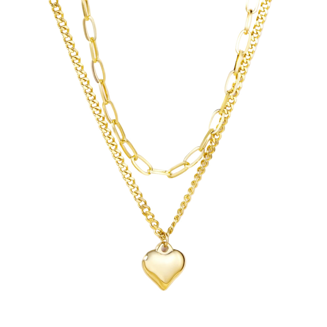 Pure of Heart Necklace 17"