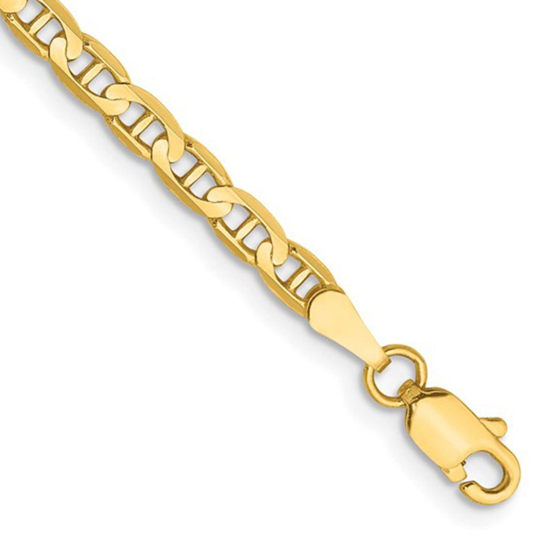 10K SOLID Yellow Gold Bracelet - Roxy's Store