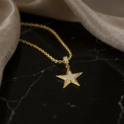 Iced Out Hip-Hop Star Necklace