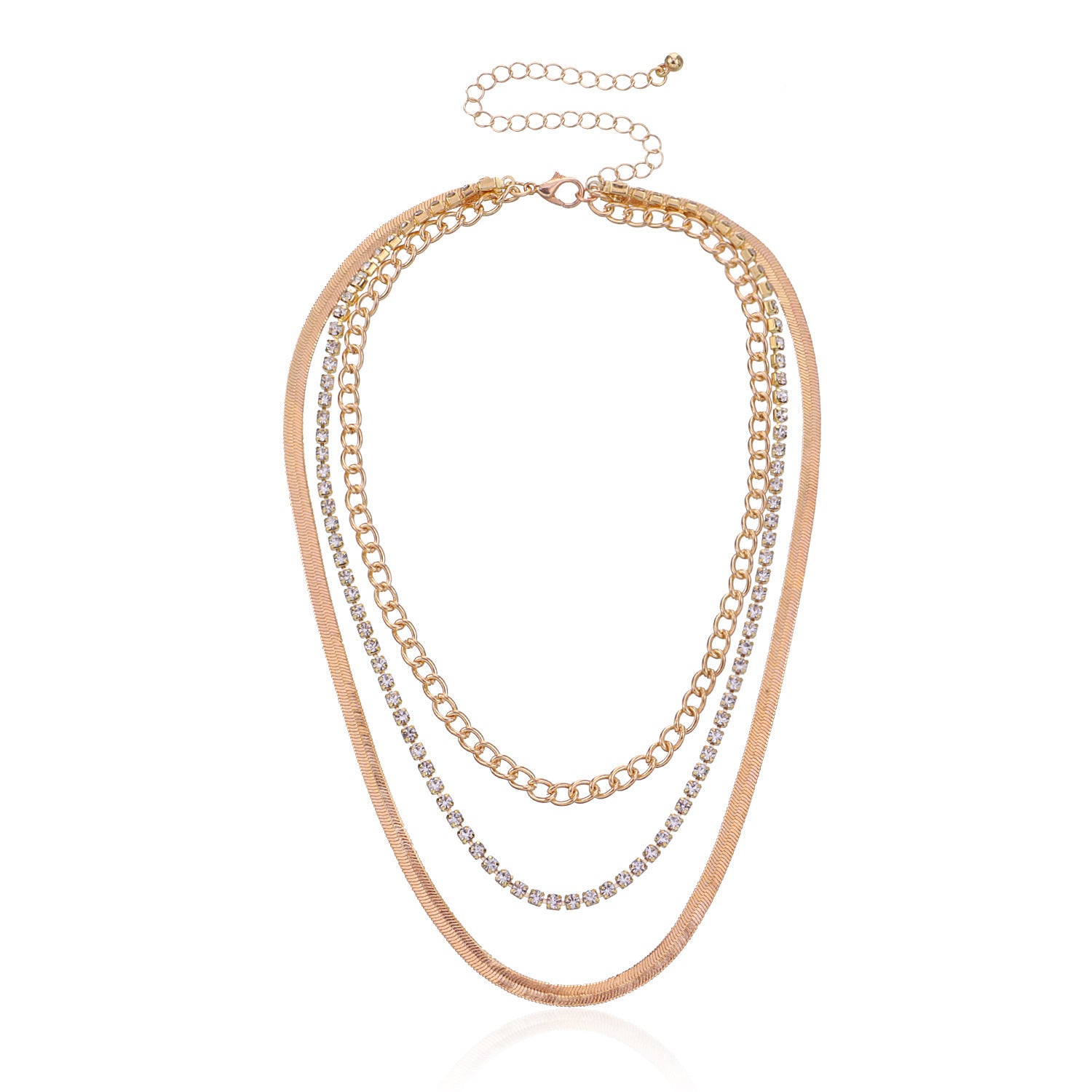 Vintage Bohemia Gold Coin letter Layered Chain Necklace For Women Shell Pearl Moon Long
