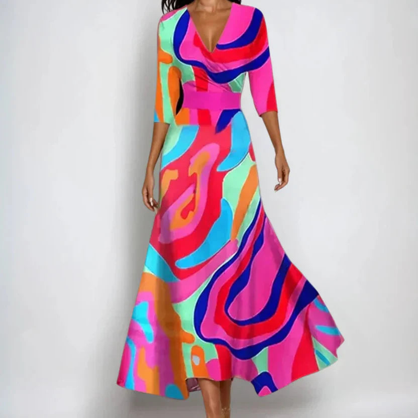 Lucia | Luxury Floral Dress