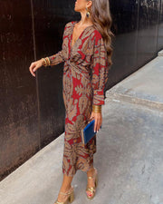 Violet | Wedding Guest A-Line Maxi Dress