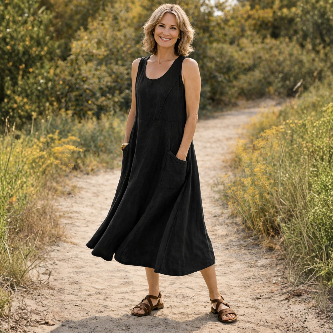 Scarlett | Relaxed Vest Dress
