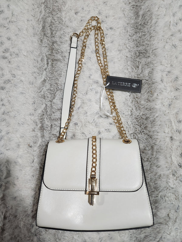 La Terre White HandBag