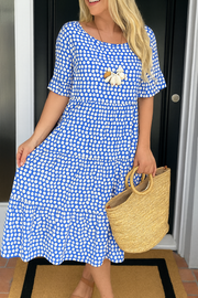 Iris | Sable Midi Dress