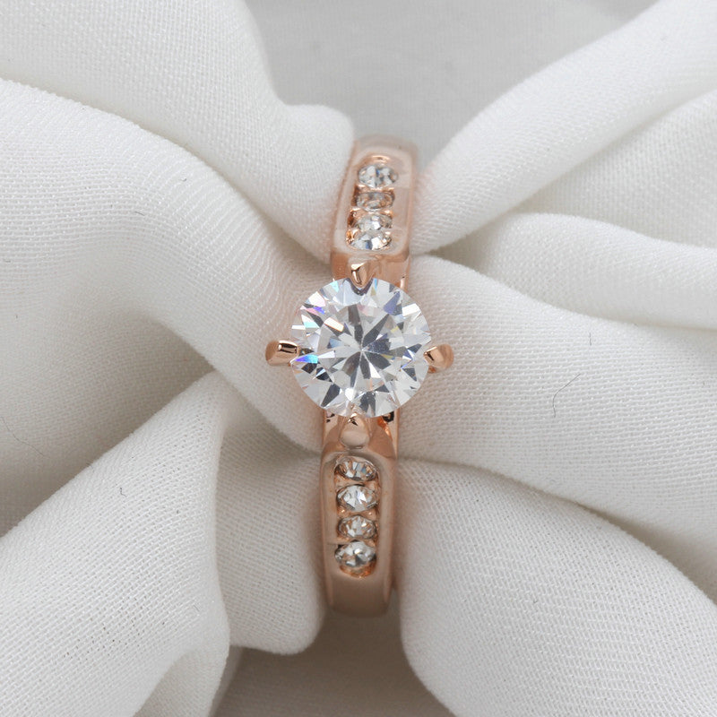 Classic foreign hot hand decorated Korean Ring