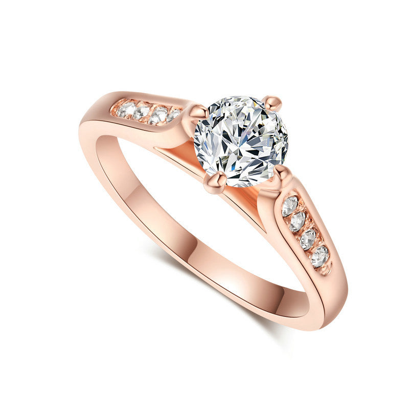 Classic foreign hot hand decorated Korean Ring