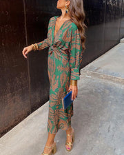 Violet | Wedding Guest A-Line Maxi Dress