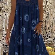 Natalie | Women's Sleeveless A-Line Dress