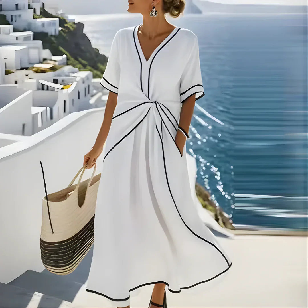 Cassia | Elegant Flattering Dress