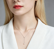 Tassel - A Fashionable And Luxurious Diamond Jewelry Pendant Set With Moissanite S925 Sterling Silver And Platinum Plating