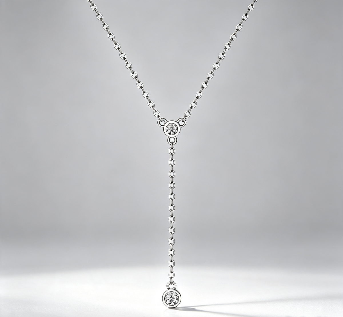 Tassel - A Fashionable And Luxurious Diamond Jewelry Pendant Set With Moissanite S925 Sterling Silver And Platinum Plating