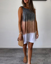 Vionette - Casual Gradient Dress