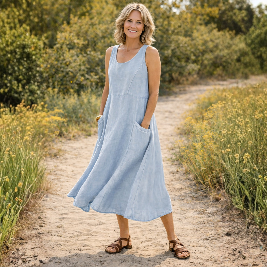 Scarlett | Relaxed Vest Dress