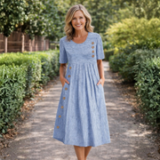 Wanda | Lace Collar Dress