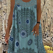 Natalie | Women's Sleeveless A-Line Dress