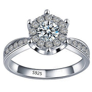 Wish fashion engagement ring exquisite eight heart eight arrow zircon ring female jewelry wholesale