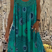 Natalie | Women's Sleeveless A-Line Dress