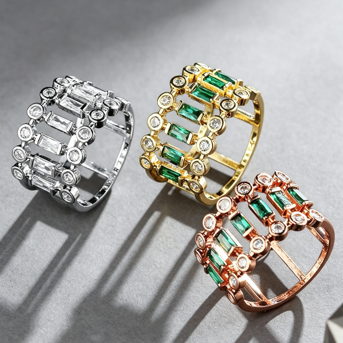Emerald Gold Ring