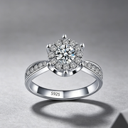 Wish fashion engagement ring exquisite eight heart eight arrow zircon ring female jewelry wholesale
