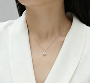 Encounter - A Fashionable And Luxurious Diamond Jewelry Pendant Set With 1-carat Moissan Diamond S925 Sterling Silver