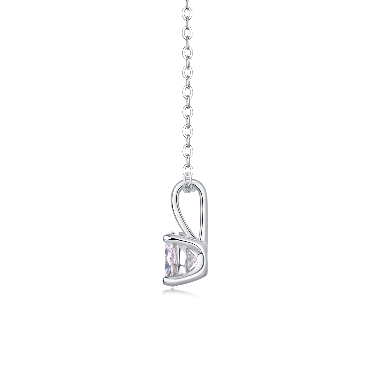 Encounter - A Fashionable And Luxurious Diamond Jewelry Pendant Set With 1-carat Moissan Diamond S925 Sterling Silver