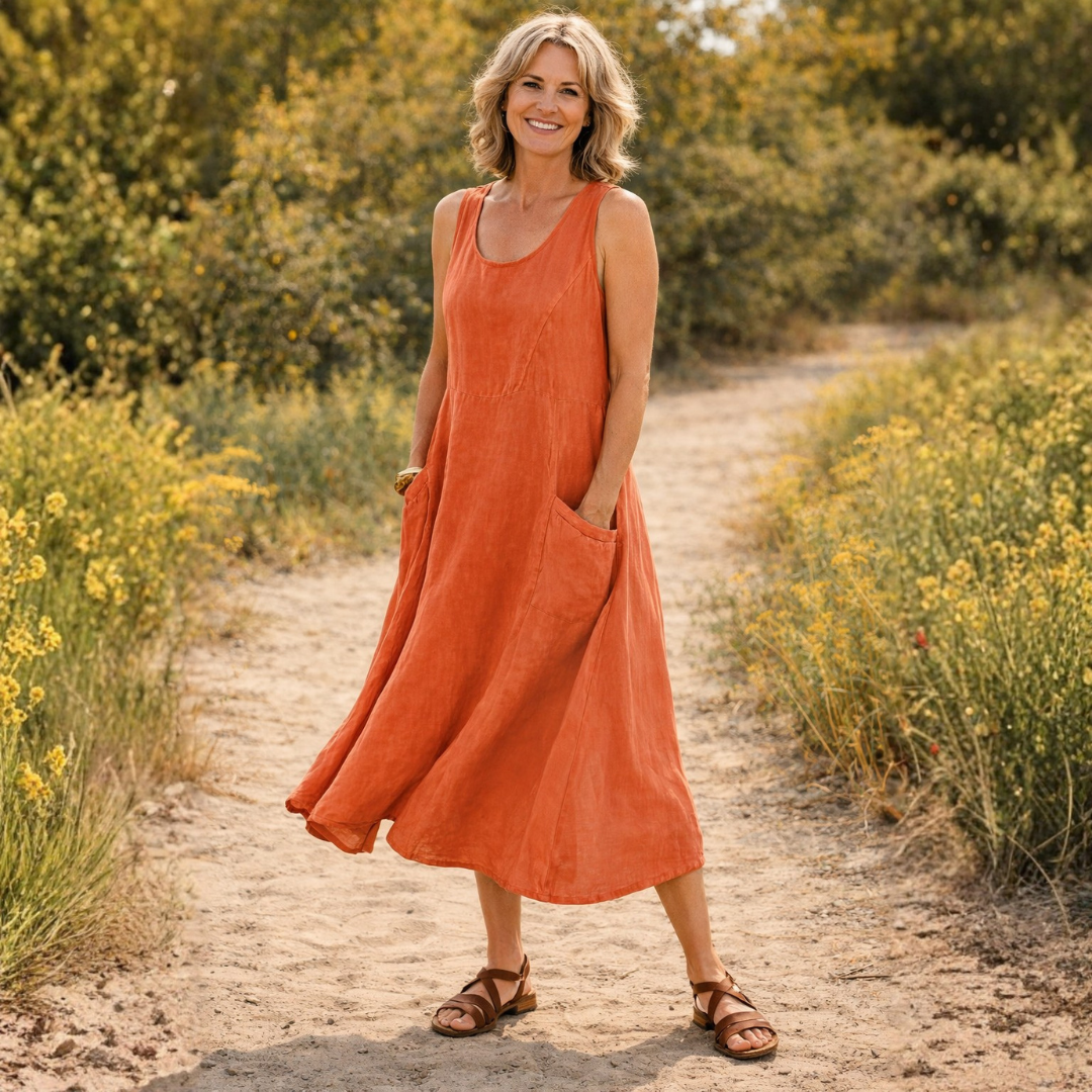 Scarlett | Relaxed Vest Dress