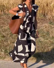 Kendall - Relaxed Abstract Dress