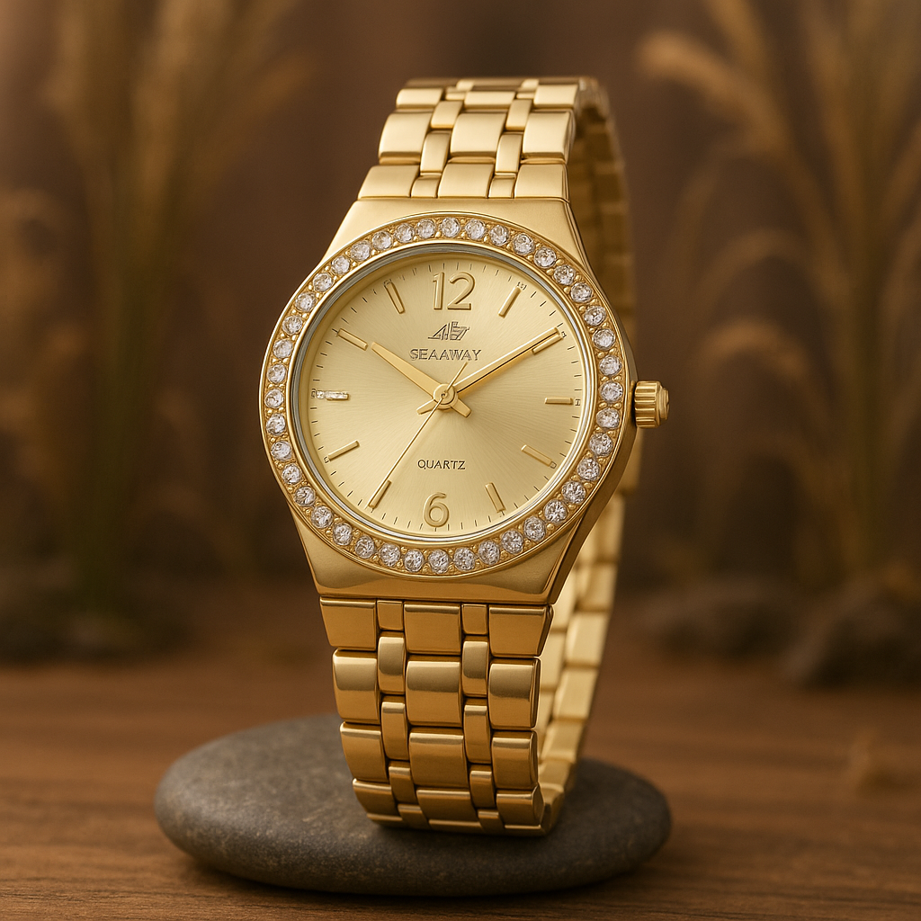 Grealy Women’s Stainless Steel Quartz Movement Designer Watch