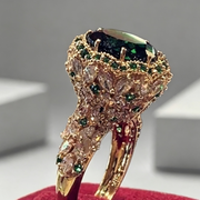 Hot Selling Jewelry European And American Style Diamond Ladies Ring