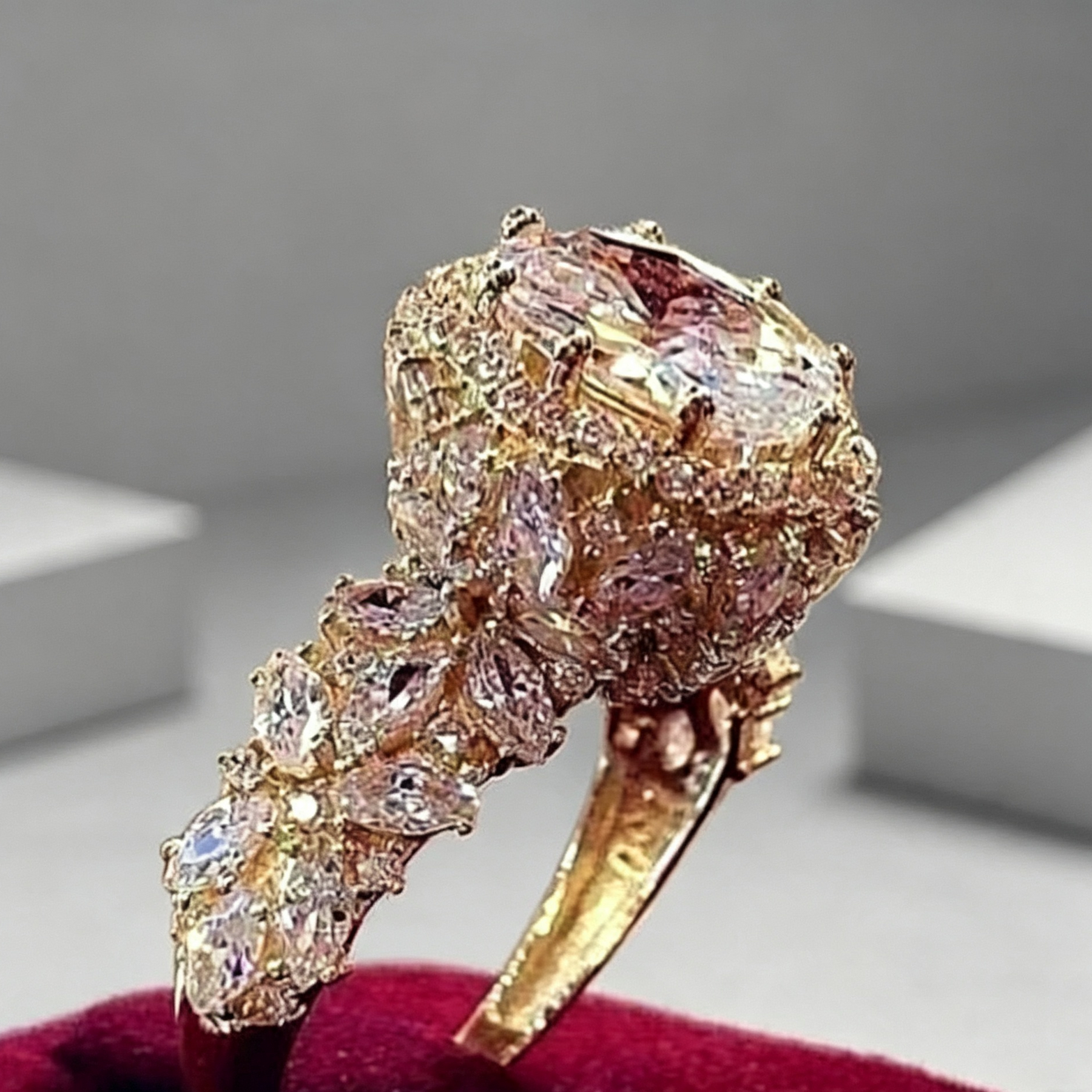 Hot Selling Jewelry European And American Style Diamond Ladies Ring