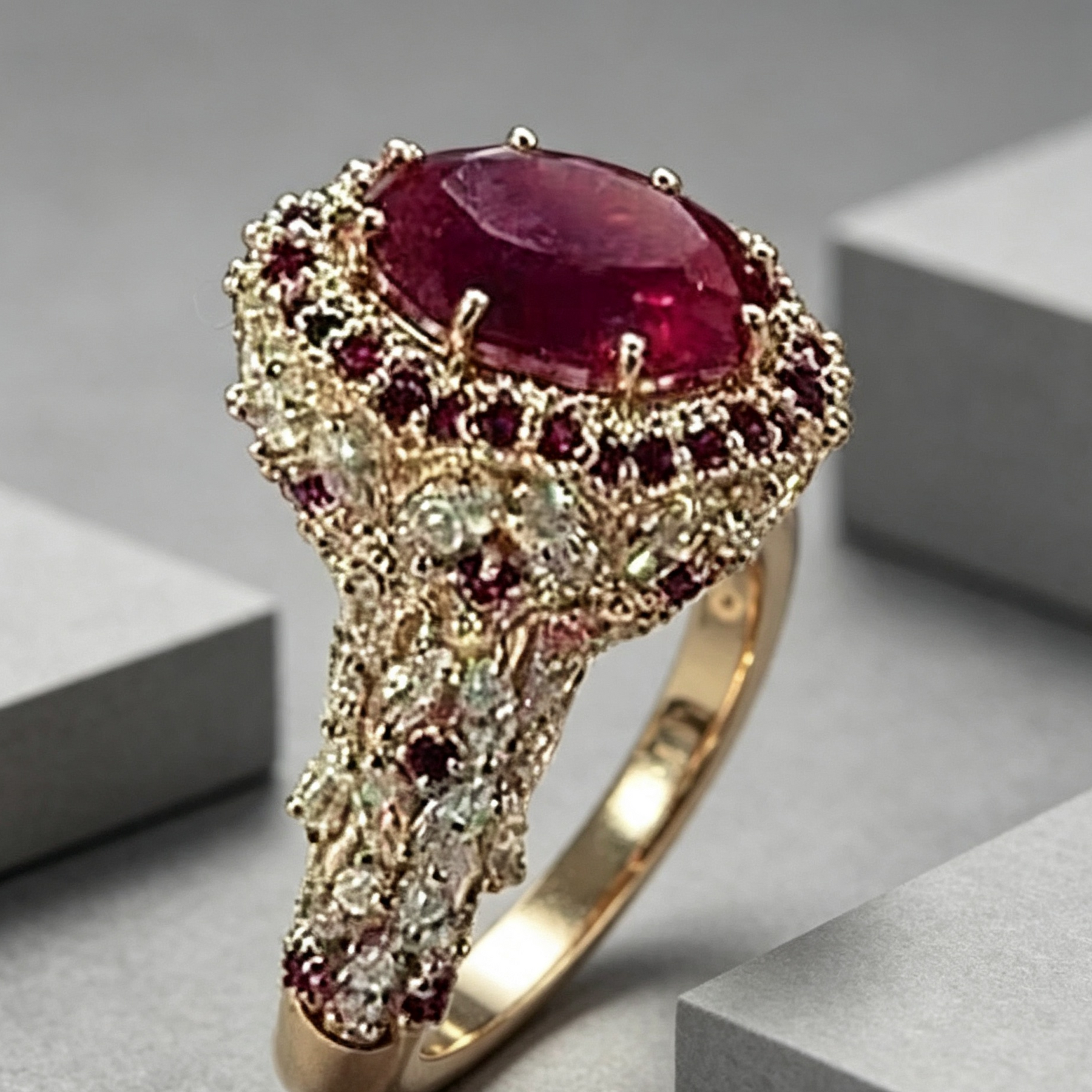 Hot Selling Jewelry European And American Style Diamond Ladies Ring