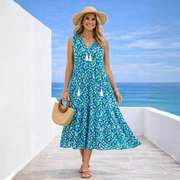 Lily | Bohemian Midi Dress