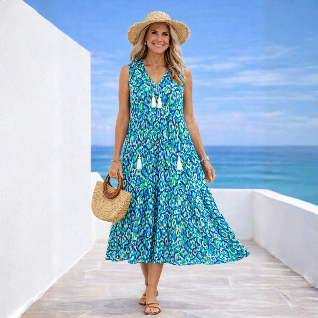 Lily | Bohemian Midi Dress