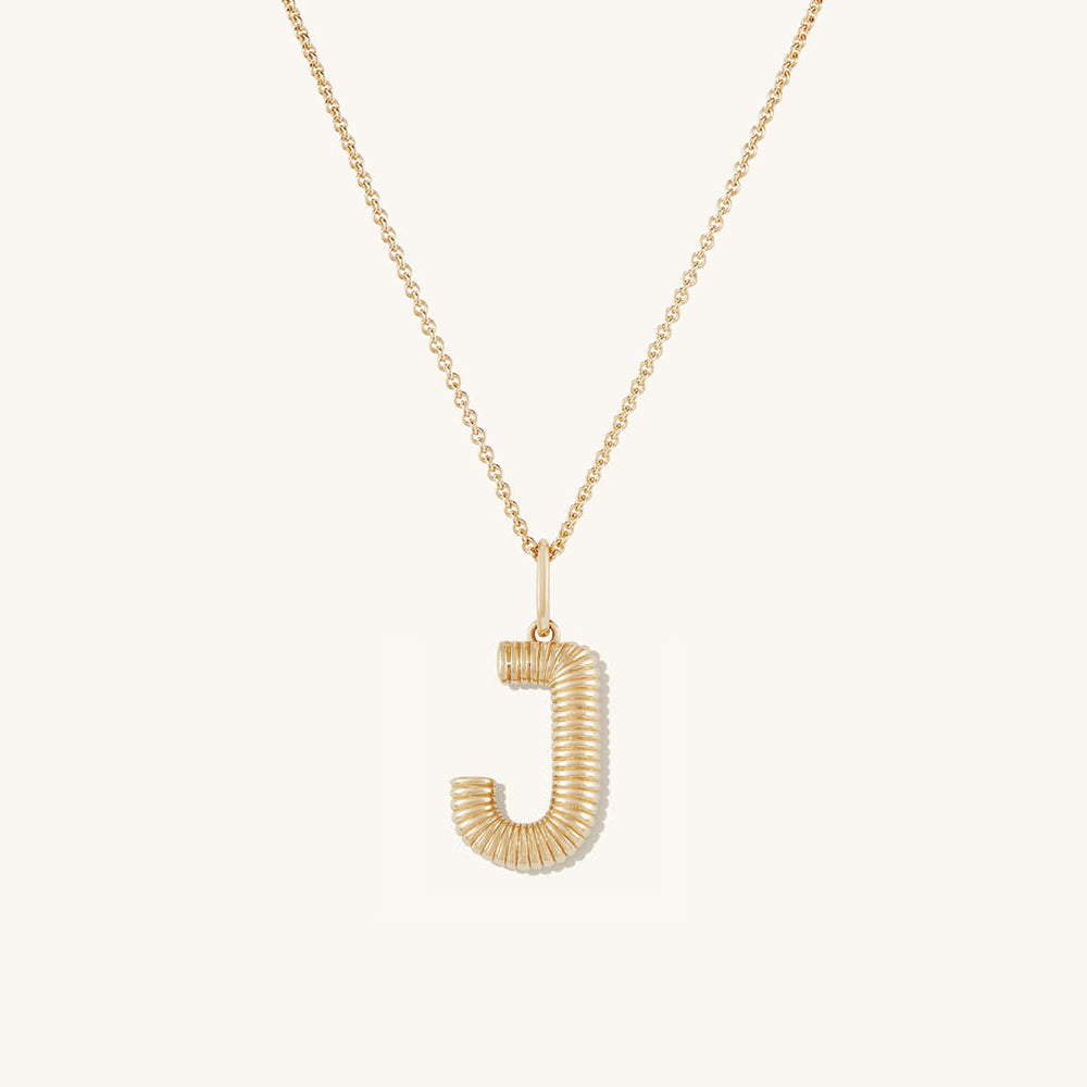Personalized Simple Letter Necklace Fashion Creative Pattern Gold 26 Letter