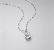 Encounter - A Fashionable And Luxurious Diamond Jewelry Pendant Set With 1-carat Moissan Diamond S925 Sterling Silver