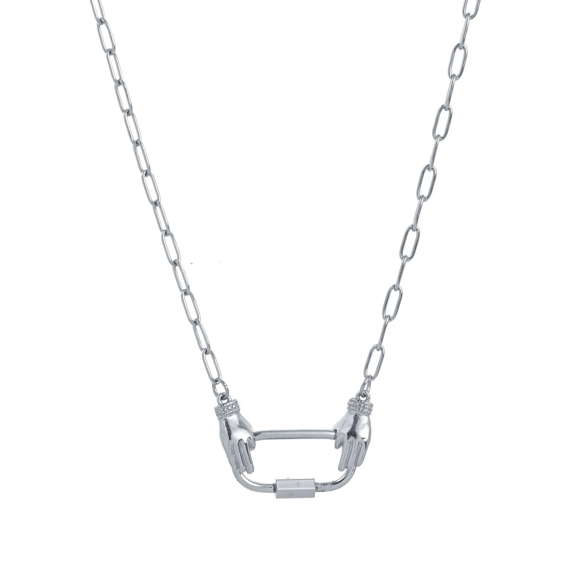 Stainless Steel DIY Vacuum Plating 18K Gold Color Protection Necklace