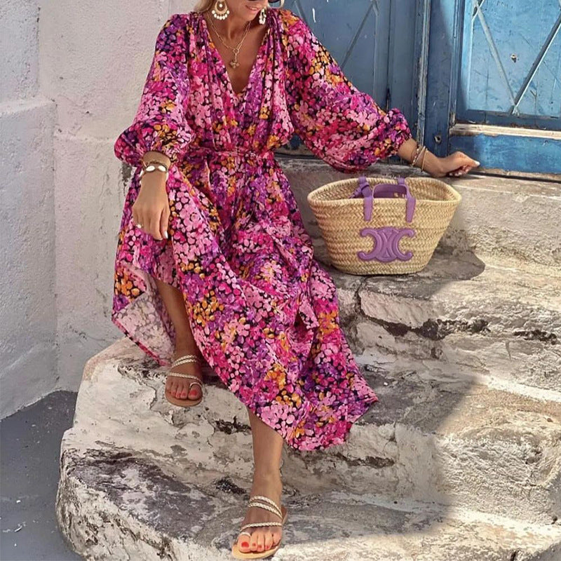 Roxy - Bohemian Mid-length Dress