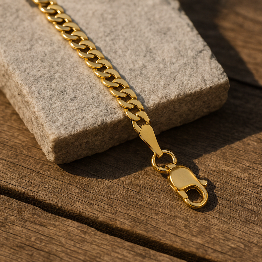 Concave Anchor Bracelet