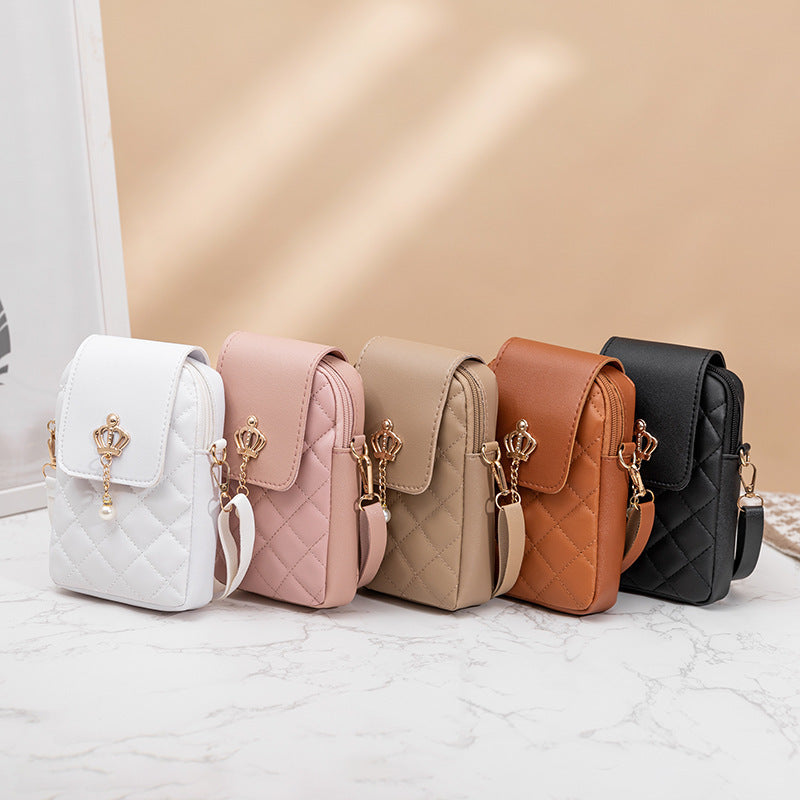 All-match Messenger Bag Pearl Vertical