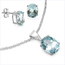 White Necklace Set